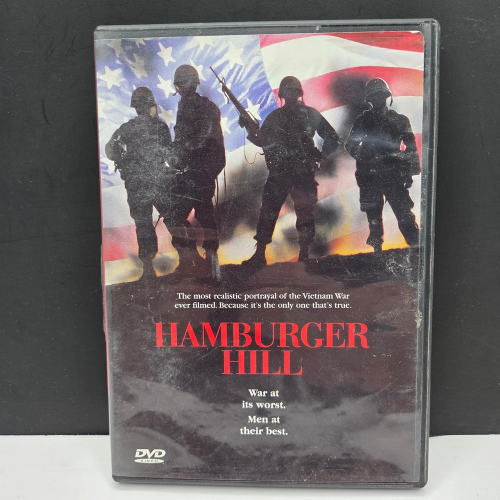 Hamburger Hill DVD Movie 1987 Vietnam War Military Drama Widescreen Artisan DVD6